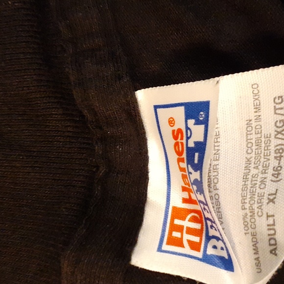 Vintage blac tee-shirt with beautiful desert paints picture of horses and cactus - Picture 5 of 5